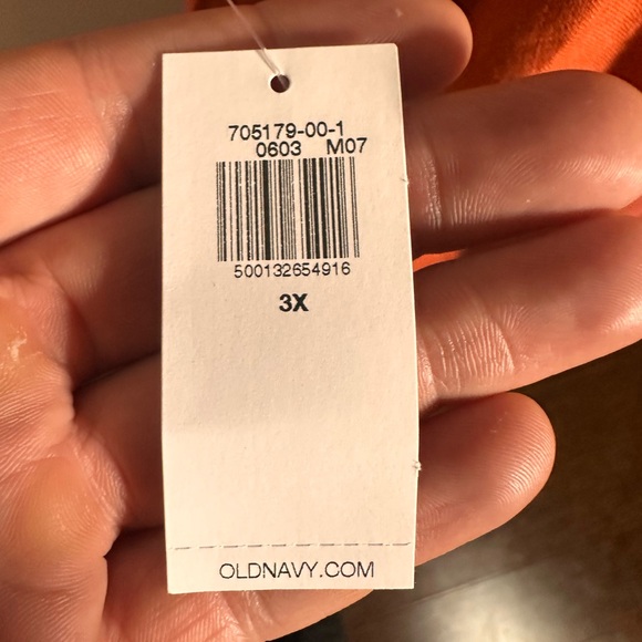 NWT Old Navy Linen Viscose Tank Dress Rust Orange Plus Size Women’s 3X - Picture 6 of 8